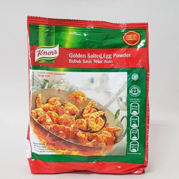 

FLASH SALE - KNORR GOLDEN SALTED EGG POWDER 270 GR