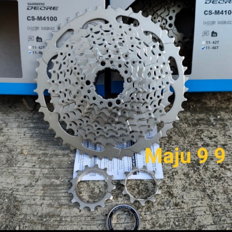 Sprocket 10 Speed 11-46T Shimano Deore M4100 Casette Original in Box