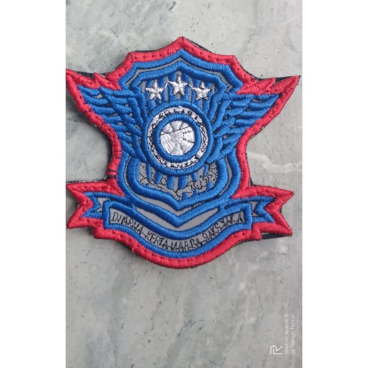 logo bordir polisi