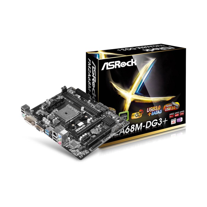 Motherboard Asrock FM2A68M-DG3+ (Socket FM2+ / FM2)