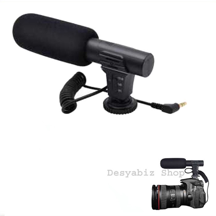 Mic Shotgun Microphone untuk DSLR - MIC