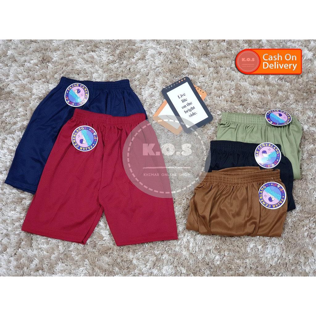 short/dalaman/daleman anak sampai dewasa