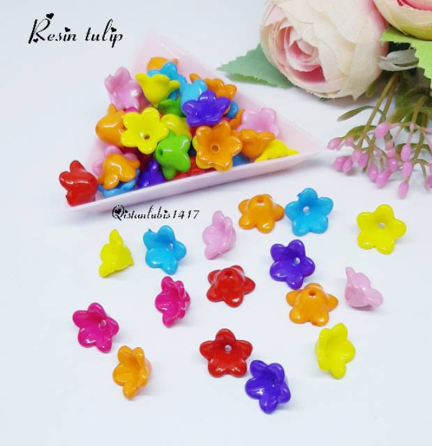 Resin tulip kemasan 40gr