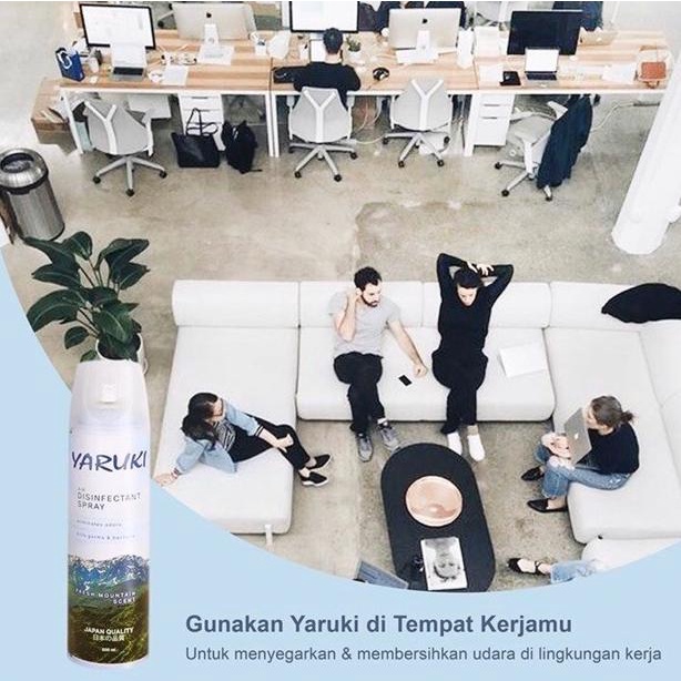 Disinfectant 500Ml Air Ready Yaruki Spray Elliasno