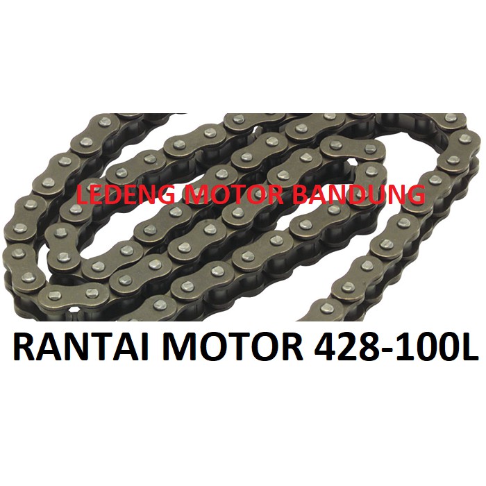 Murah Chain 428 100L Rantai Only Motor Bebek