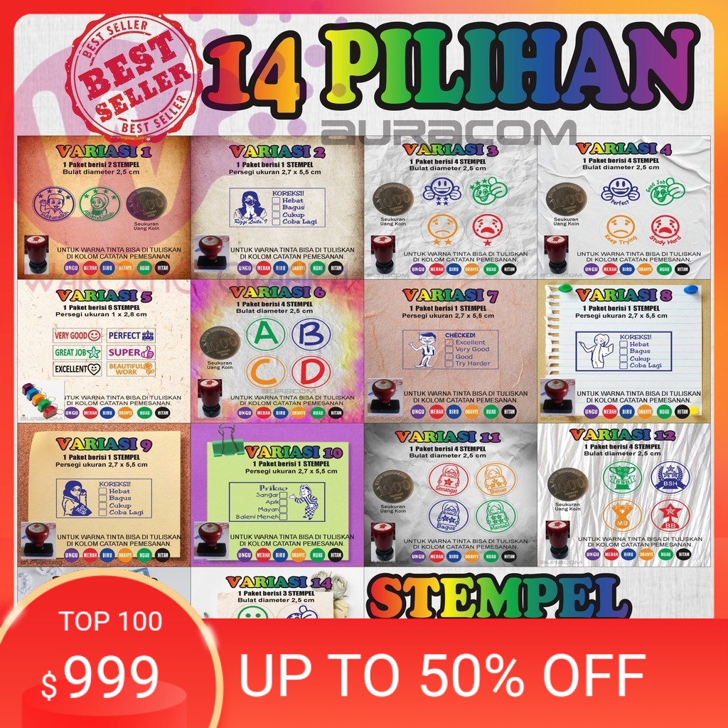 

1 PAKET STEMPEL PENILAIAN, STEMPEL REWARD, STEMPEL PENILAIAN TK, STEMPEL PENILAIAN PAUD