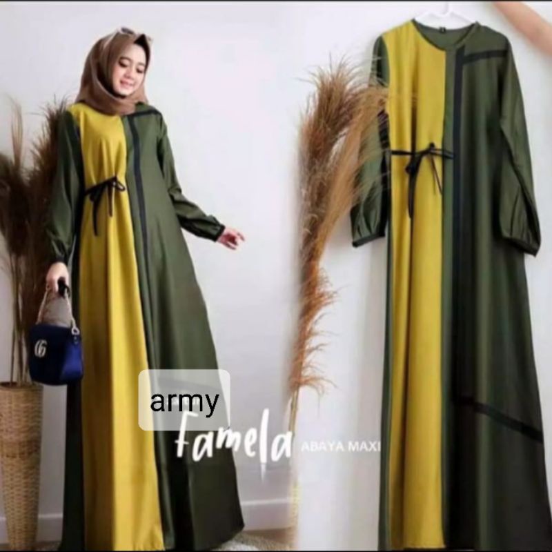 Famela dress//Moscrepe premium//