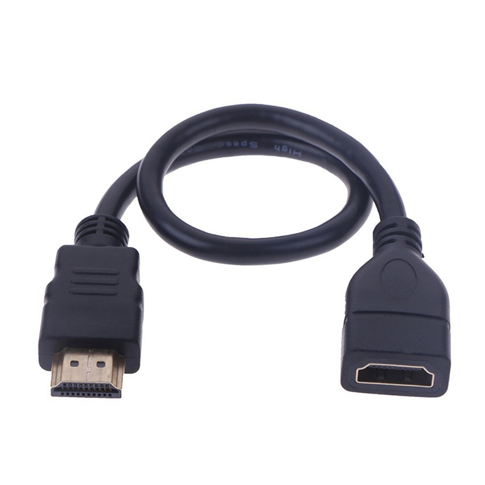 HDMI Extension 30cm Male to Female Cable Extender Perpanjangan Kabel