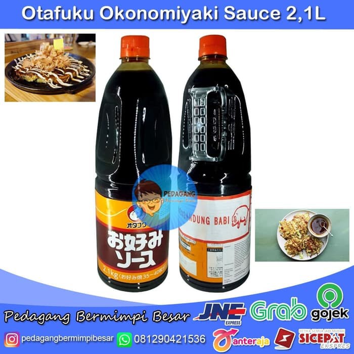 

Spesial Promo - Otafuku Okonomiyaki Sauce 2,1L | Saus Okonomiyaki | Okonomiyaki Sauce