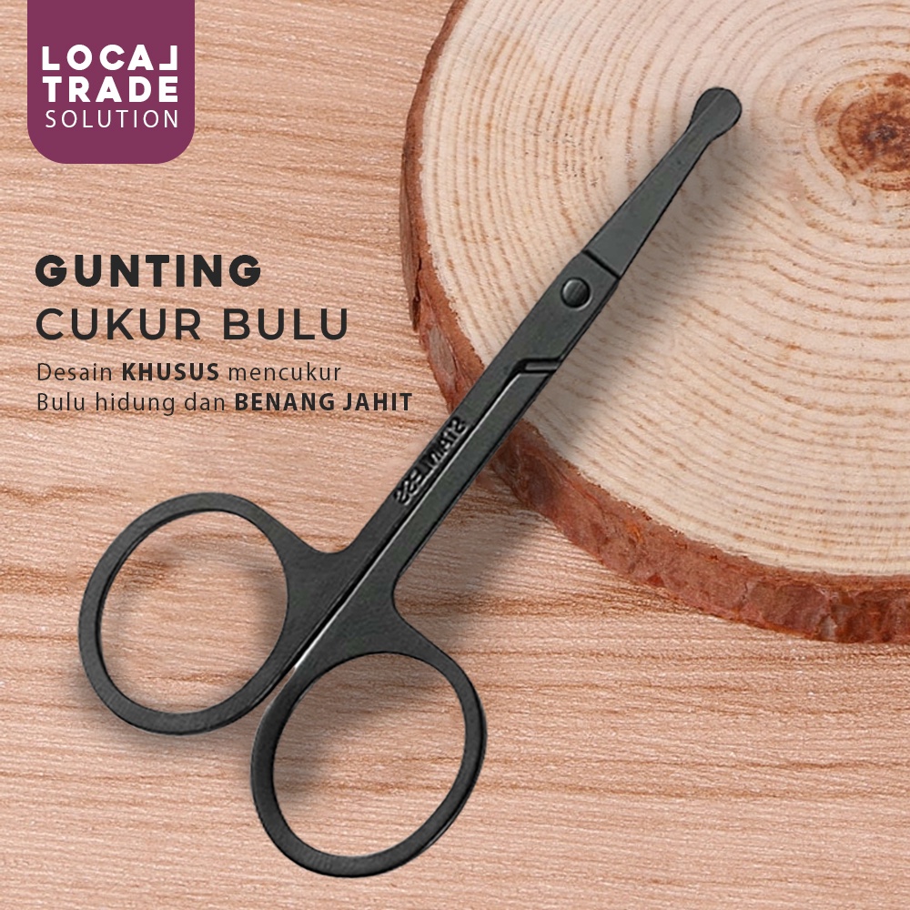 Gunting Cukur Bulu Hidung / Pemotong Bulu Hidung / Nose Hair Clipper