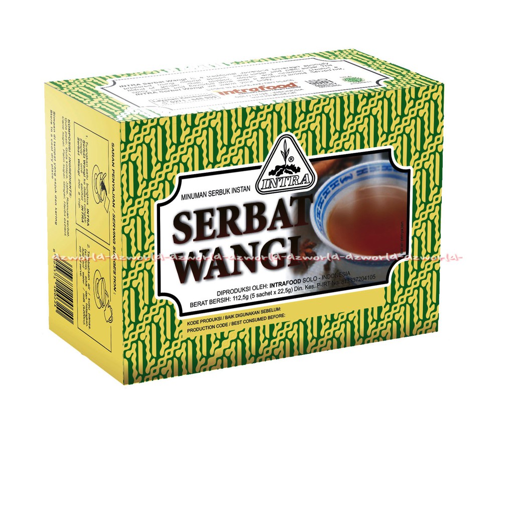 Serbat Wangi Intra Minuman Serbuk Serbat wangi Powder serbat wangi isi 5sachet