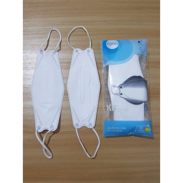MASKER KF94 WARNA PUTIH/MASKER KF94
