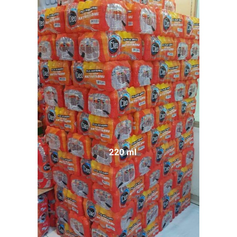 

cleo mini botol 220 ml