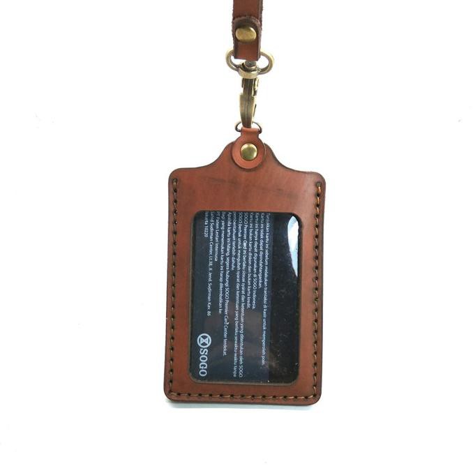 

Name Tag - ID Card Kulit - Model L.2