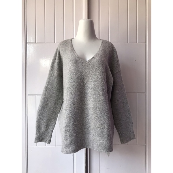 Atasan Rajut Vest Long Outer Cardigan Rajut Jumbo Premium Second Thrift-27. Fuzy 120-135/65