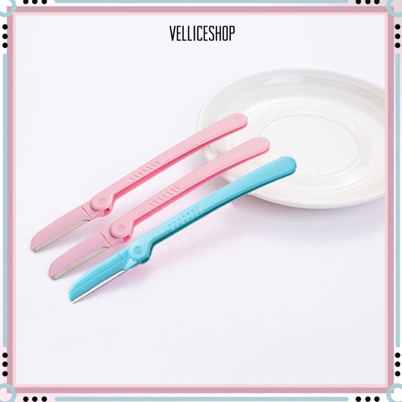 PISAU CUKUR / CUKUR ALIS / 2 PCS PISAU CUKUR LIPAT / PISAU IMPORT