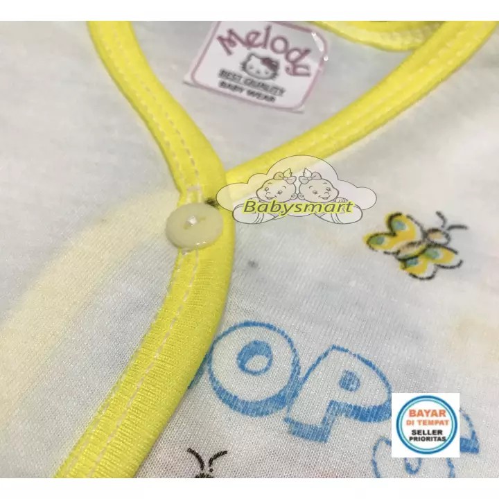 Babysmart - MELODY ... 6 pcs MIX Baju Bayi Buntung /Newborn umur 0-3 bulan