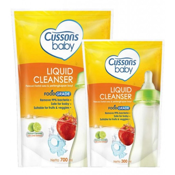 [BOGOF] Cussons Baby Liquid Cleanser 700 ml + Refill