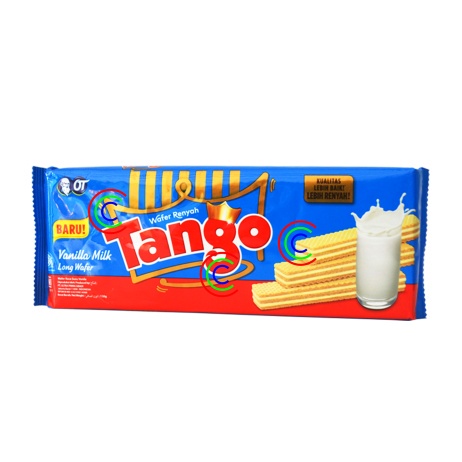 Jual TANGO Wafer Susu Vanilla 130gr | Shopee Indonesia