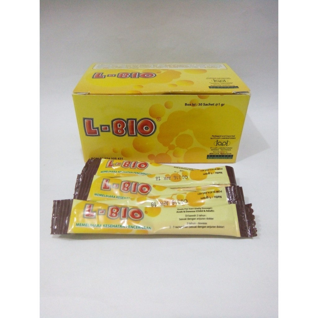 L-BIO Sachet - Vitamin Pencernaan Anak Lactobacillus l-bio lbio l bio