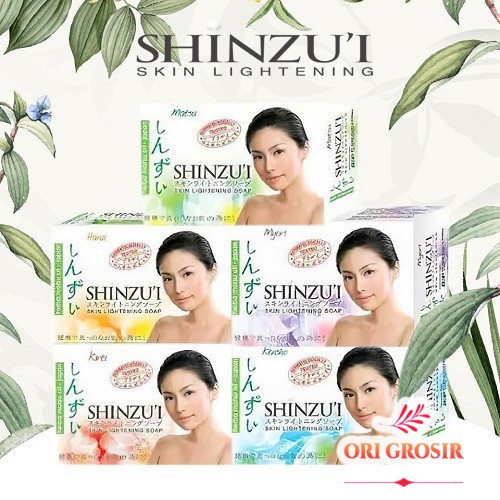 ★ BB ★ Shinzu'i Skin Lightening Barsoap 80gr - Shinzui