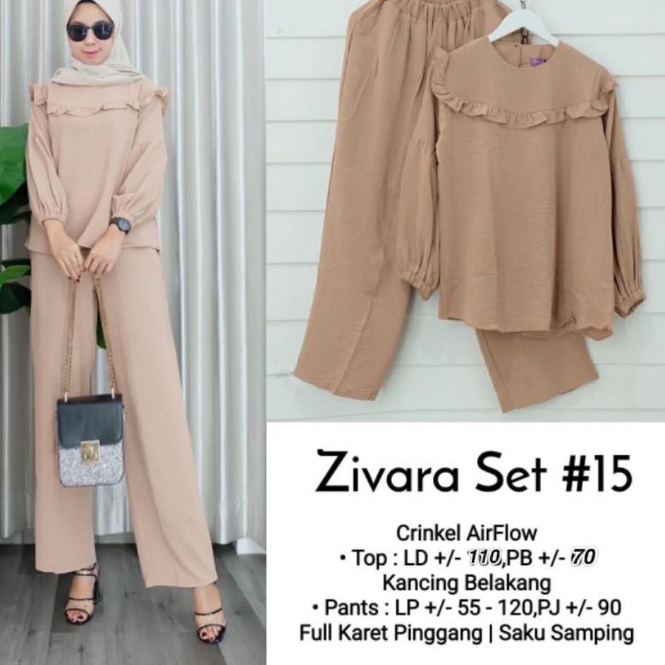 Big Sale.. NEW SETELAN WANITA CRINCKLE TERBARU / ZIVARA SET CRINCKLE AIRFLOW | SETELAN KULOT KRINKEL