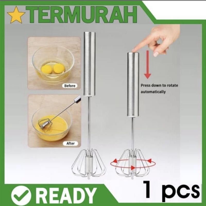 1 pc Better Beater Hand Mixer Manual Pastry Adonan Pengocok Telur Kue Pastry Serbaguna