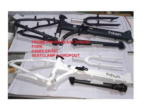 FRAME FNHON BLAST 20 INCH BATANG SEPEDA LIPAT SELI FORK HANDLEPOST