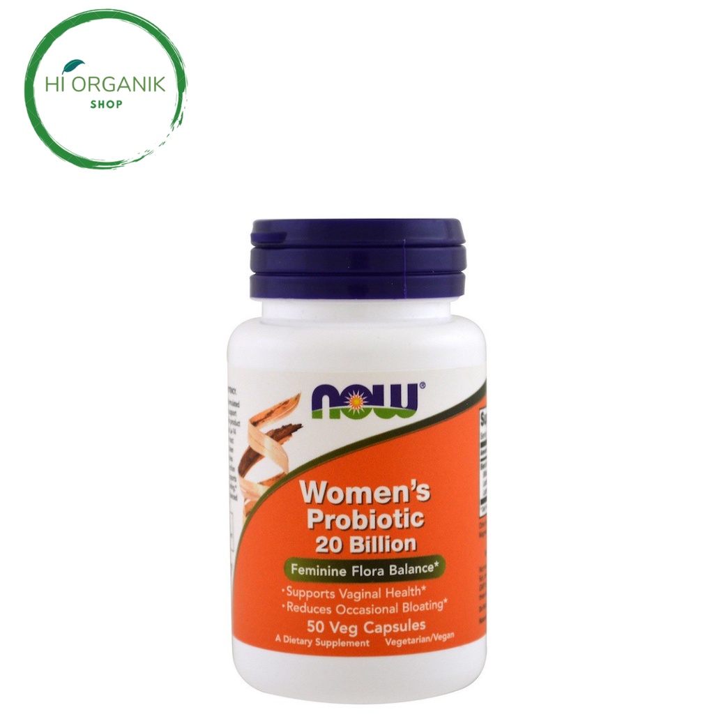 Now Foods Women's Probiotic 20 Billion 50 Veg Caps Now Probiotic Women
