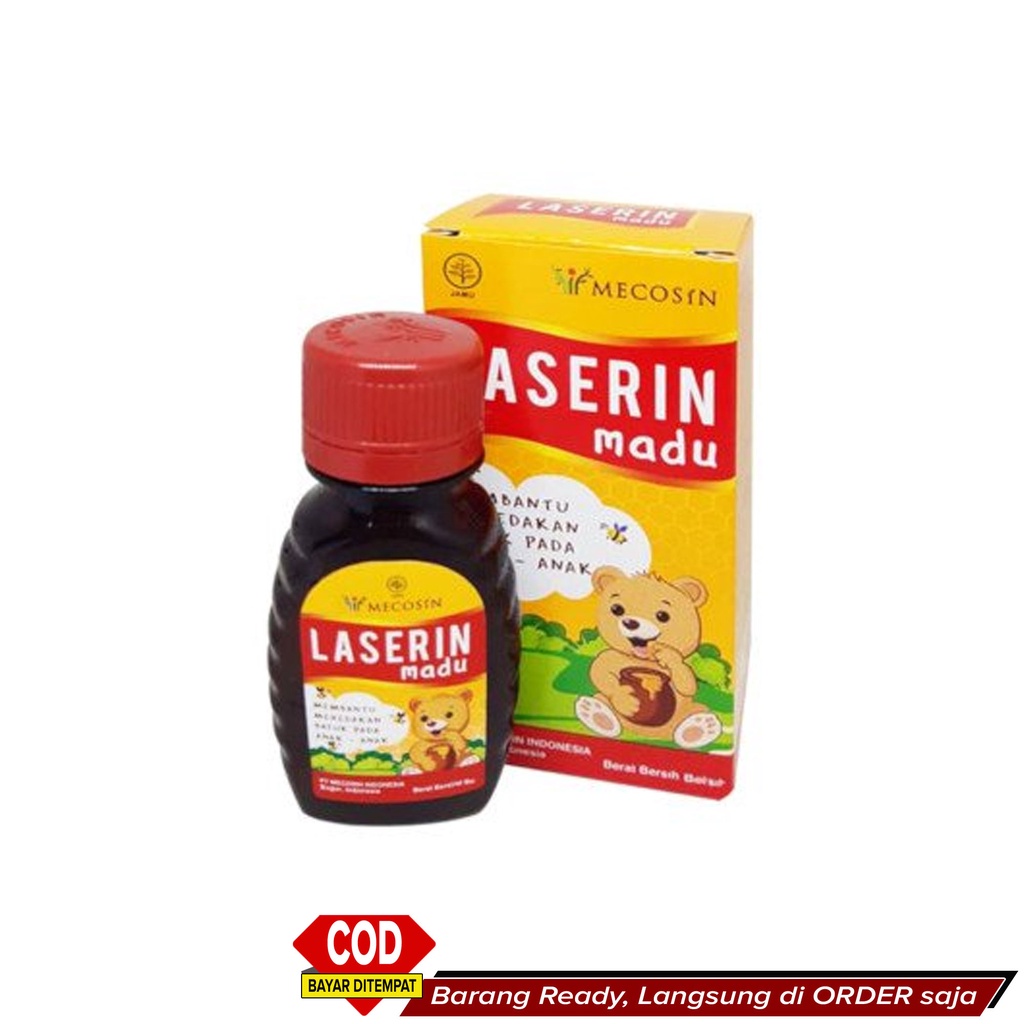 Best Seller Obat Batuk Anak Tenggorokan gatal Pelega Pernafasan AMPUH Murah ~ Obat Sirup Laserin Ana