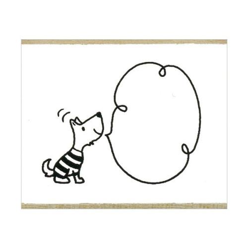

Kodomo No Kao Stamp - Dog Bubble Talk