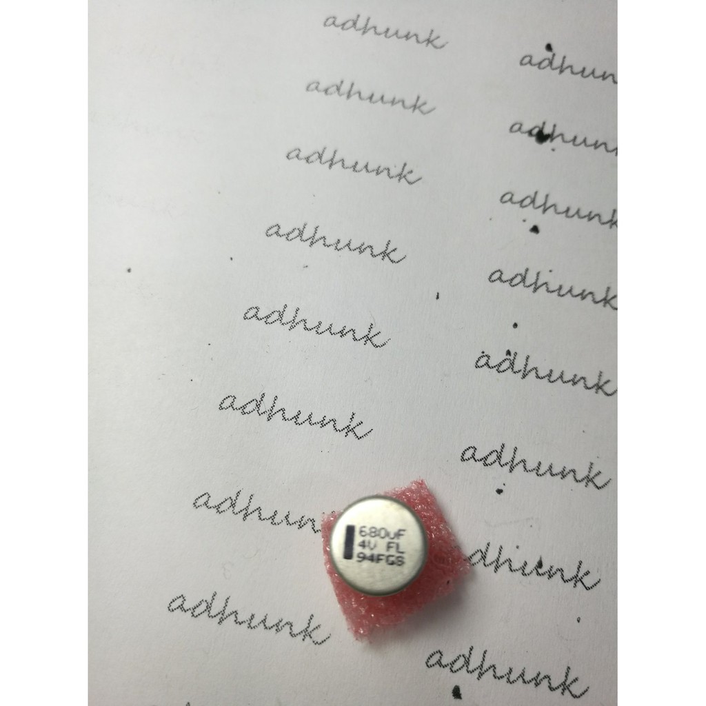 Dijual elco 680uf 4v  elko Diskon