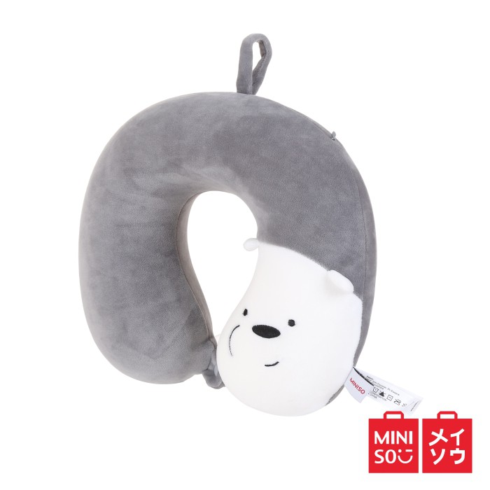 Miniso Official We Bare Bears Memory Foam U shaped Pillow 