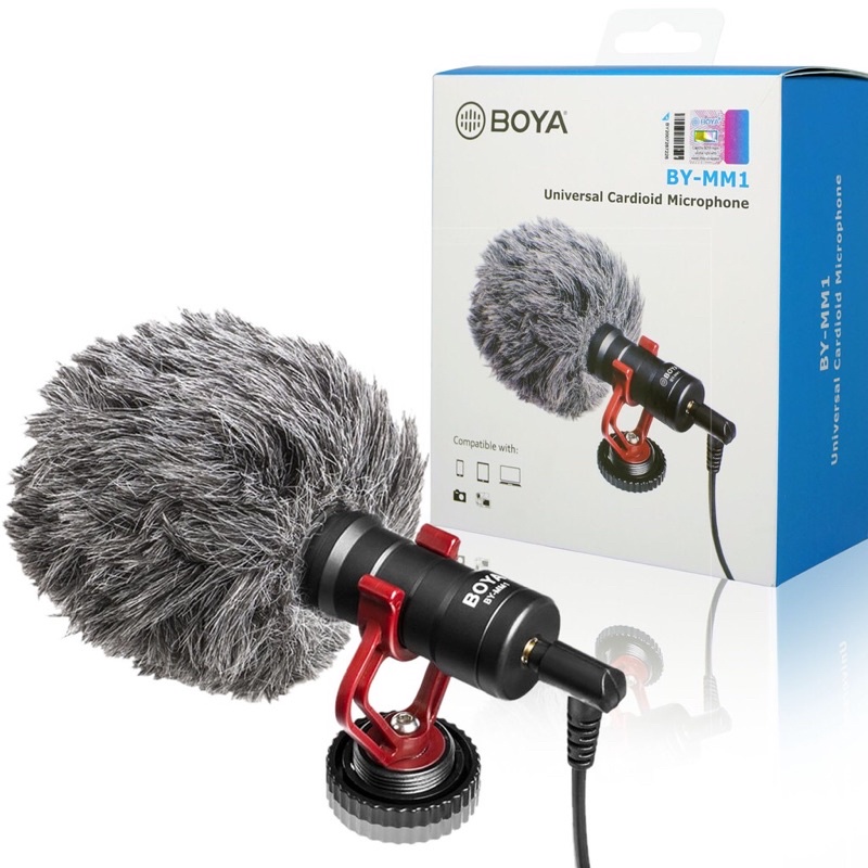 Jual Mic Boya BYMM1 Universal Cardioid Microphone Shopee Indonesia