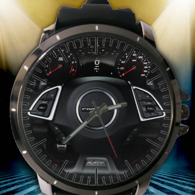 Jam tangan custom stering wheel camaro