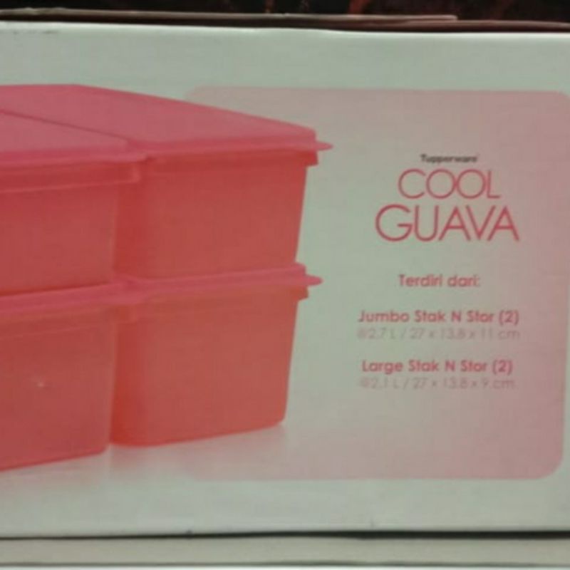 cool guava tupperware