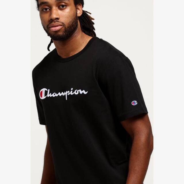 Diskon gilaaa CHAMPION TSHIRT - Champion Big Script Logo Tee