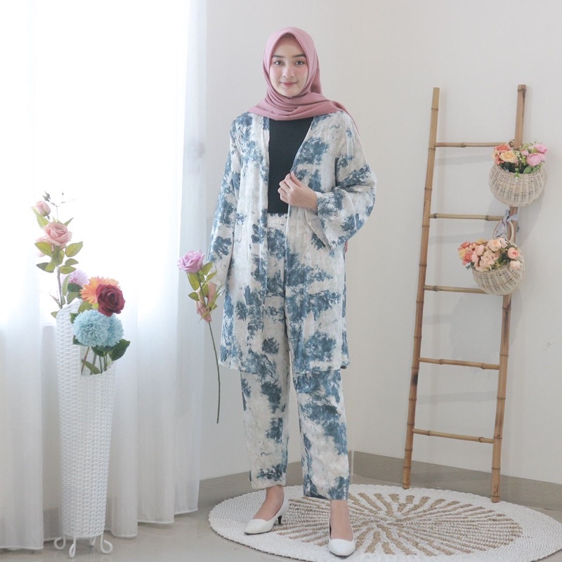 HAMERA ONE SET outer dan celana(ld 104)