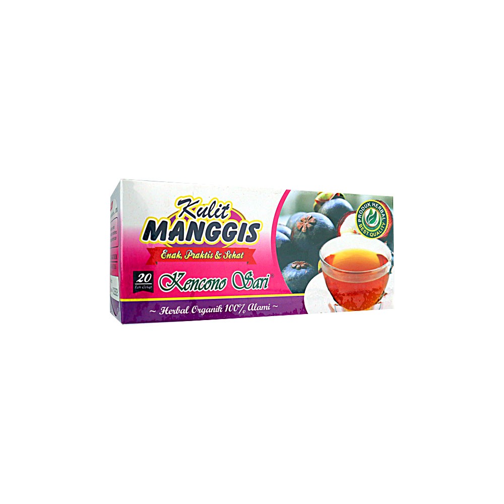 Teh Celup Kulit Manggis Herbal Asli Original