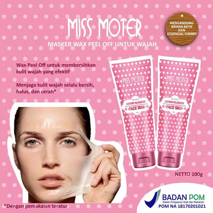 MISS MOTER Hatomugi &amp; Matcha Hand Wax 60ml