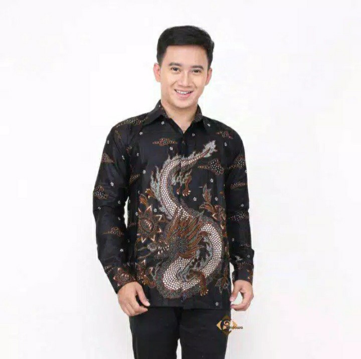 Baju Batik Pria Gus Azmi Syubbanul Muslimin Batik Katun Halus Hadroh Azzahir Hilwa Ala Santri Modern