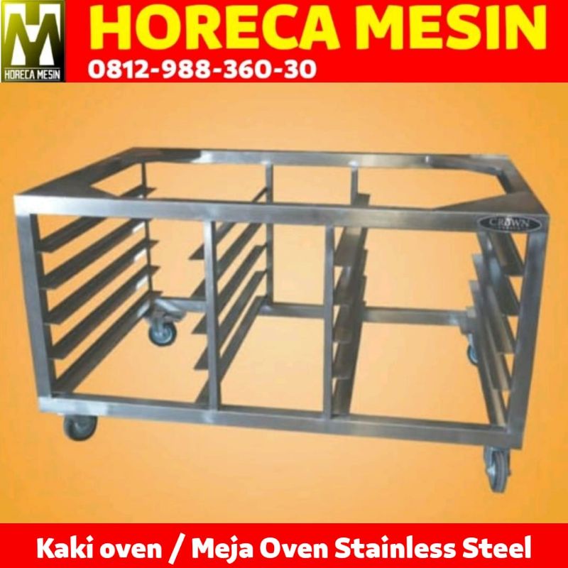 kaki oven / meja oven Stainless steel 201