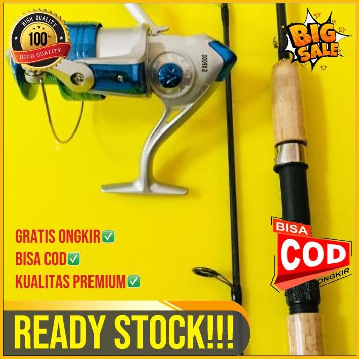 Set Pancing Reel Cx 6000 Chihiro Dan Joran1 Set Alat Pancing