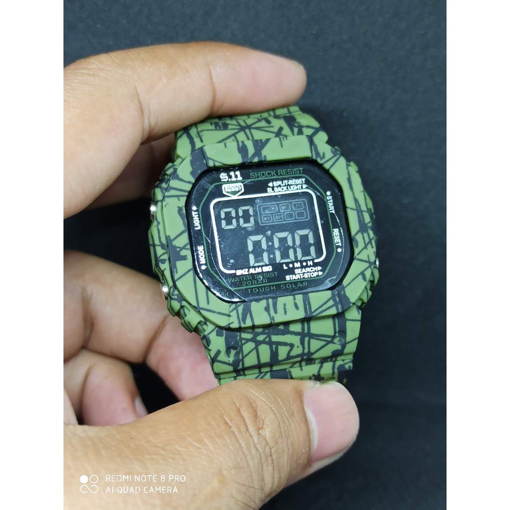 BISA COD !!! JAM TANGAN DIGITAL 511  ARMY GLS Anti air