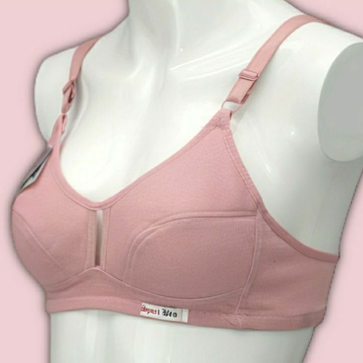 Bra Ling Wei Sports Bra Jumbo Big Size 46, 44, 42, 40, 38, 36 BH Tanpa Kawat) BH Wanita Sport Bra