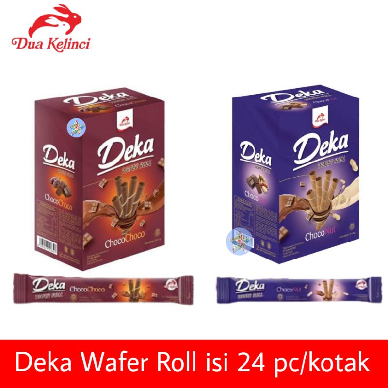 

Deka Wafer Roll isi 24 pc/kotak