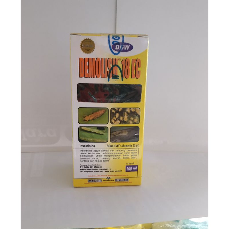 Insektisida Demolish 100 ml plus kaos cantik demolish