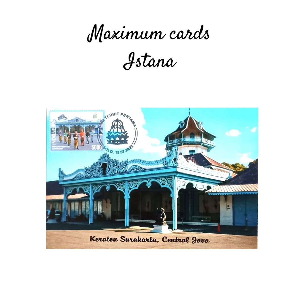 

MC- Maximum Cards Istana Kartu pos kartu pos / Palace Maximum Postcards