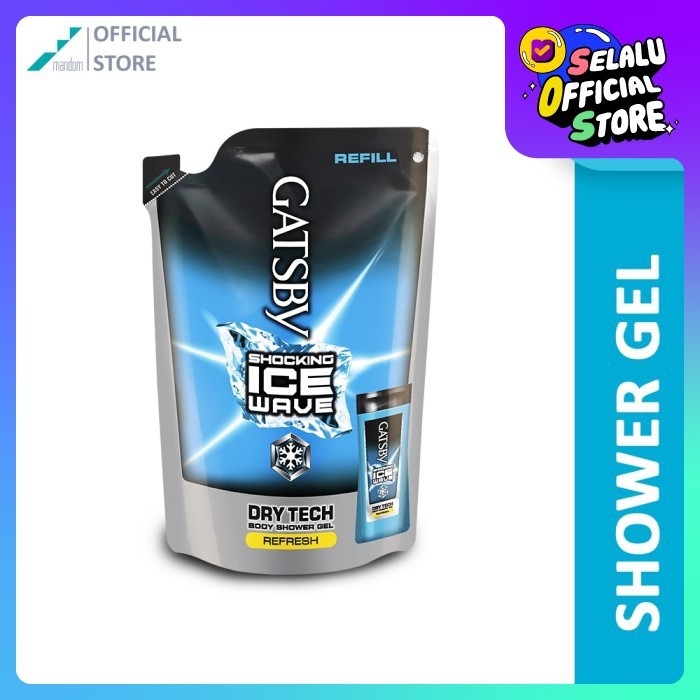 GATSBY Body Shower Gel Refresh Refill 400ml..