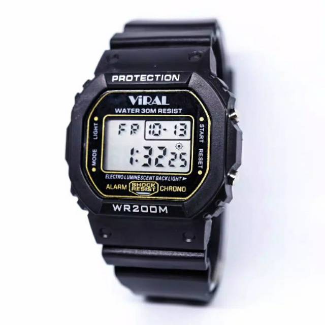 Jam tangan pria kotak viral